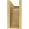 Ekena Millwork 6"W x 18"D x 12"H Classic Legacy Rough Cedar Woodgrain TimberThane Corbel, Primed Tan CORUR06X18X12LGYRCPR - alternate 6
